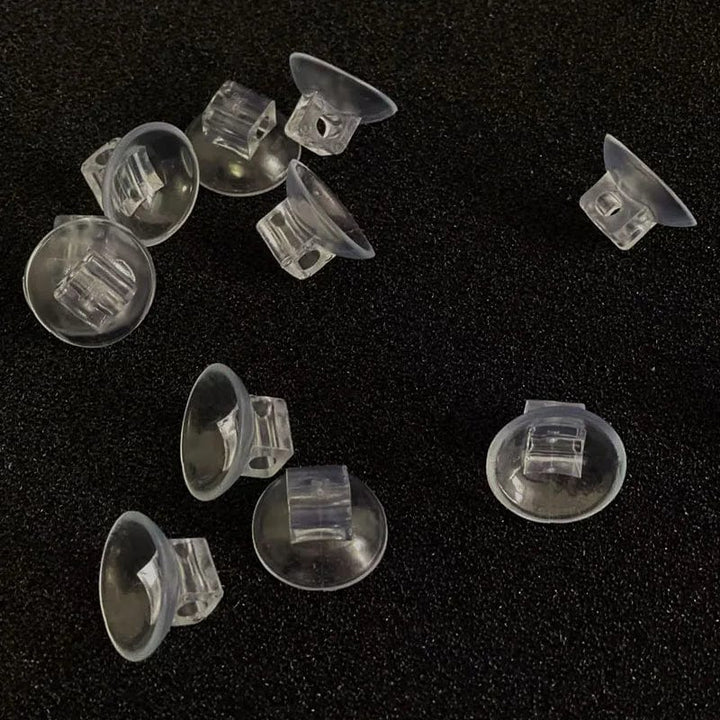 10Pcs Svart Akvarium Sugekop Luftslangeholder Suger for Fisketank Pumpe Oksygen Luftslange Festeklem Tilbehør For Akvarium | Skanto
