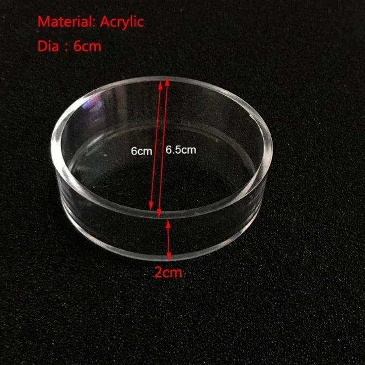 Akrilik Akvarium Fôring Rør Fat Transparent Fiskekar Reker Snail Reke Fôringsbolle Akvarium Fôring Tilbehør | Skanto