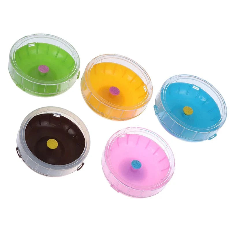 1 stk 11 cm Hamsterhjul Liten Dyr Løpedisk Leker Søt Plast Jogging Treningshjul Kattbur Tilbehør | Skanto