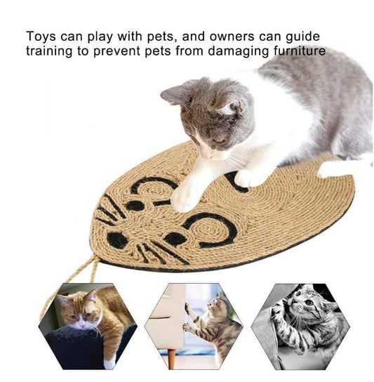 Norvo | Nye produkter Katt kloremøbel klorepæl madrass leke myk sengematte klørpleie kjæledyrleketøy klorepæl leketøy (50x25x1cm)