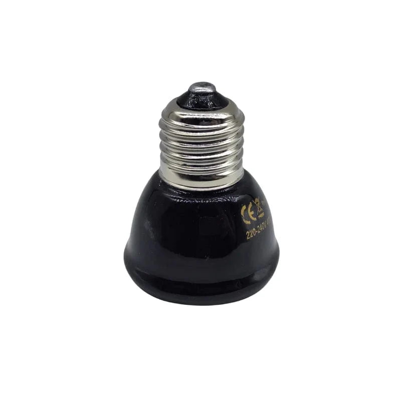 Mini Infrarød Keramisk Varme Lampe, Varmeutskiller Lyspære, Kjæledyr Reptil, Skilpadde Terrapin, Små Kjæledyr, 20W, 40W, 60W, 80W | Skanto