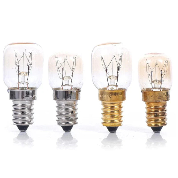 220V Høytemperaturpære 15W 25W E14 300 Grad Mikrobølgeovn Lyspære Tungsten Filament Dampkoker Lampepærer Saltpære | Skanto