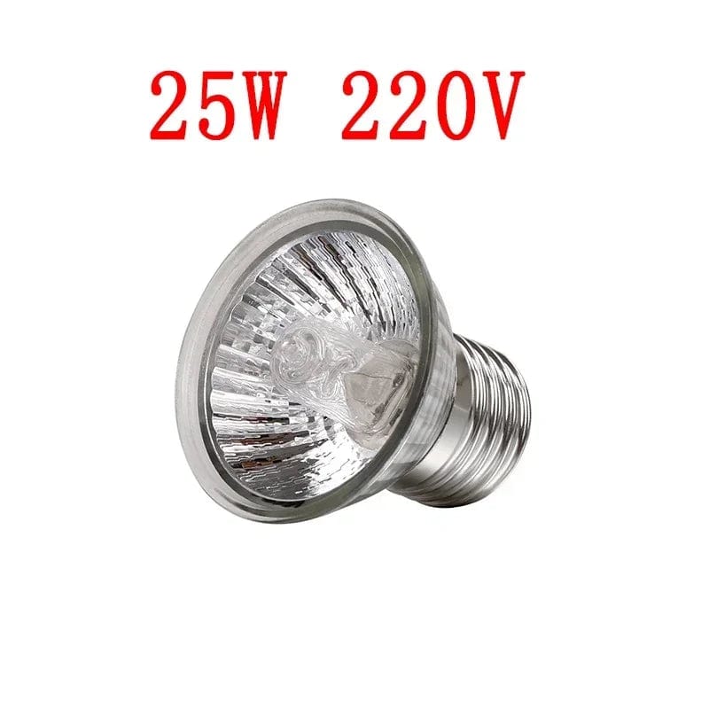 25/50/75W Reptil Lyskilde UVA+UVB 3.0 120v-220v Kjæledyr Varmepære Skilpaddesolbrennere Amphibie Saur Temperaturovervåking | Skanto