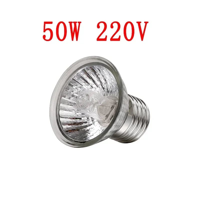 25/50/75W Reptil Lyskilde UVA+UVB 3.0 120v-220v Kjæledyr Varmepære Skilpaddesolbrennere Amphibie Saur Temperaturovervåking | Skanto