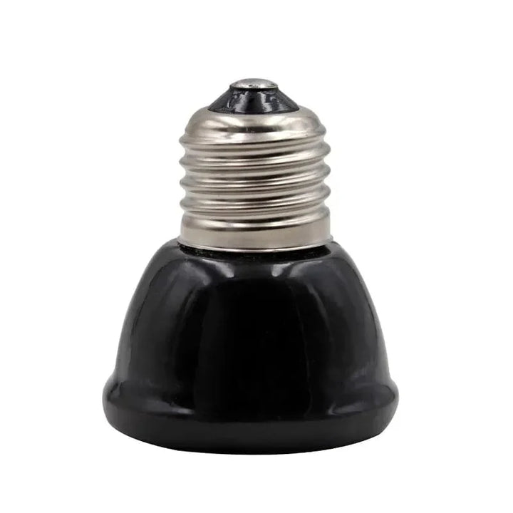 Keramisk Emitter Varme Lys Mini Svart Kjede Oppvarming lampe Infrarød Pære 25/50/75/100W Inkubator Kyllinger Reptil Lampe | Skanto