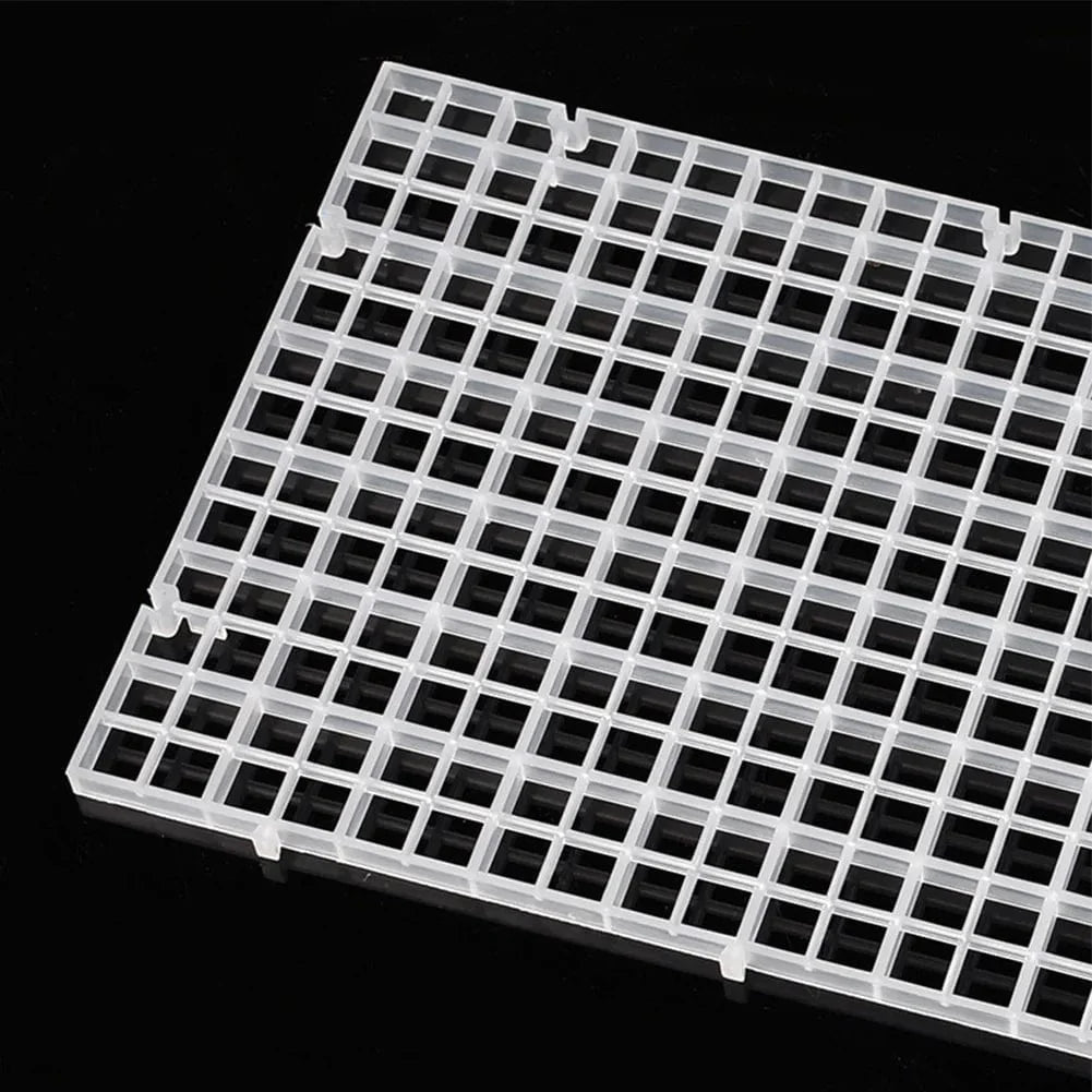 2stk Gravel Grid Isolasjonspanel Akvarium Separator Gratis Klipp Fiskebowl Skiller Filtreringsnett Rengjøringsverktøy Erstatningsdeler | Skanto