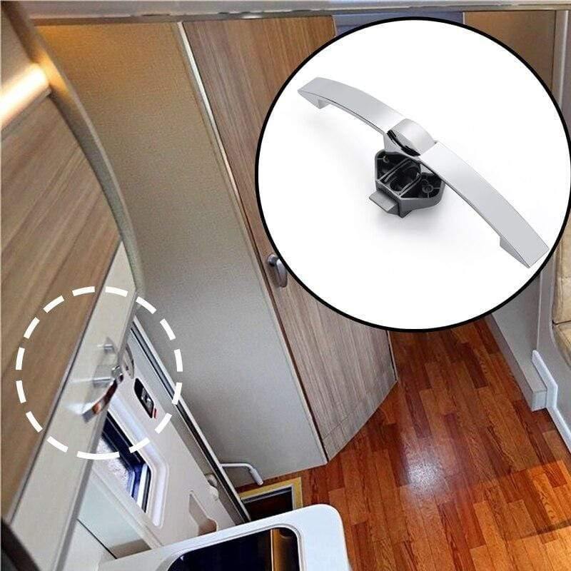 Norvo | Camper Bil Glidelås med Håndtak Bobil Caravan Båt Bobil Skap Skuff Lås Taster Låser for Møbler Håndtak Hardware