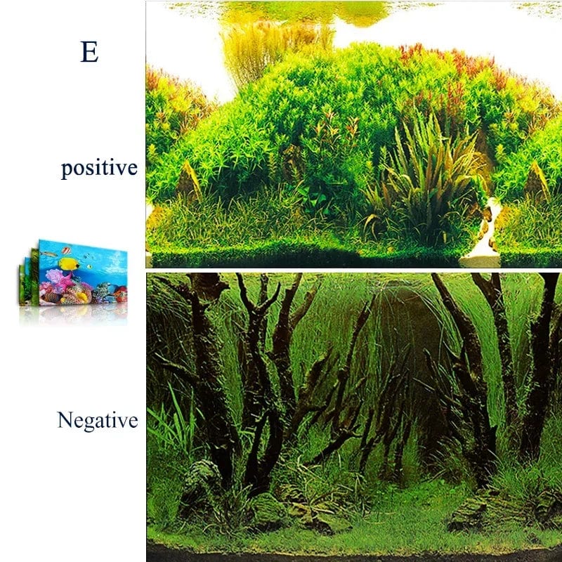 3d Marine Bakgrunn for Akvarium Dekorasjoner Klistremerker & Plakat Varer Dekorasjon Fisketanker og Akvarier Tilbehør Aquascape | Skanto