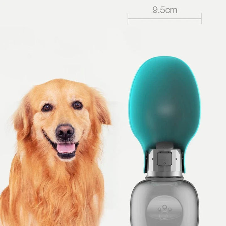 800ml Bærbar Hund Vannflaske For Små Middels Store Hunder Utendørs Reise Drikkeskål Valp Katt Fôringstilbehør Pet Labrador Tilbehør | Skanto