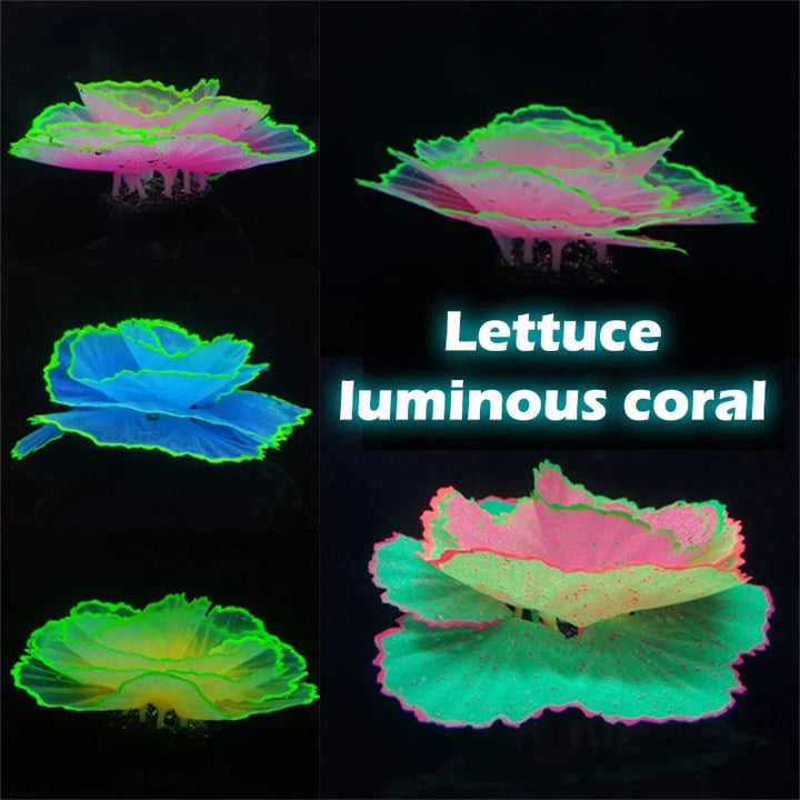 Fluorescerende akvarium dekor fisketank landskapskorall simulering korall ornament små undervanns verden landskap dekor | Skanto