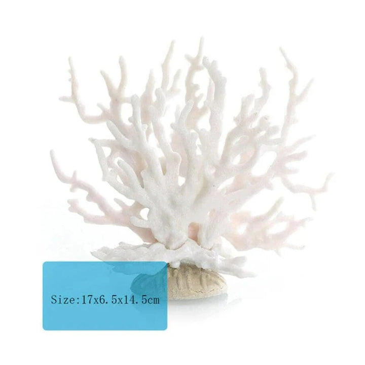 Fluorescerende akvarium dekor fisketank landskapskorall simulering korall ornament små undervanns verden landskap dekor | Skanto