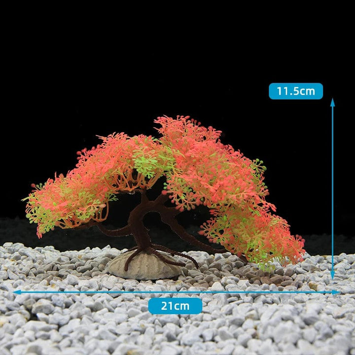 Fluorescerende akvarium dekor fisketank landskapskorall simulering korall ornament små undervanns verden landskap dekor | Skanto
