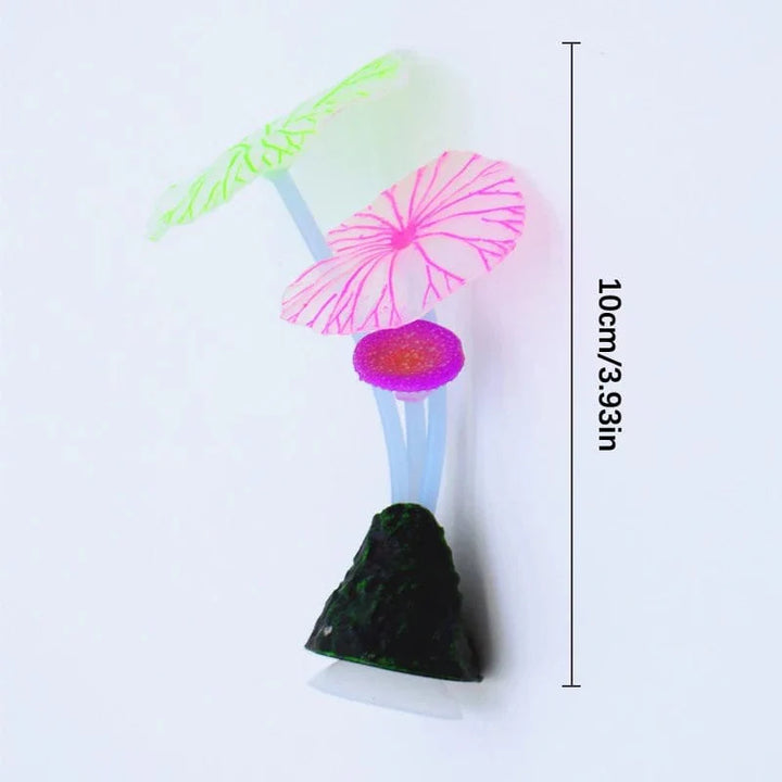 Fluorescerende akvarium dekor fisketank landskapskorall simulering korall ornament små undervanns verden landskap dekor | Skanto