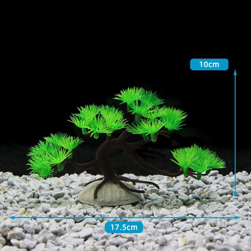 Fluorescerende akvarium dekor fisketank landskapskorall simulering korall ornament små undervanns verden landskap dekor | Skanto