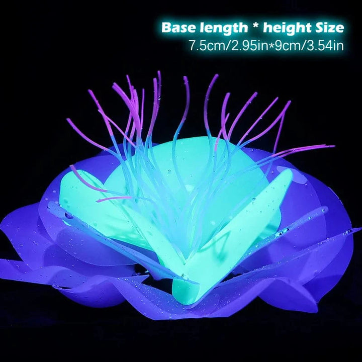 Fluorescerende akvarium dekor fisketank landskapskorall simulering korall ornament små undervanns verden landskap dekor | Skanto