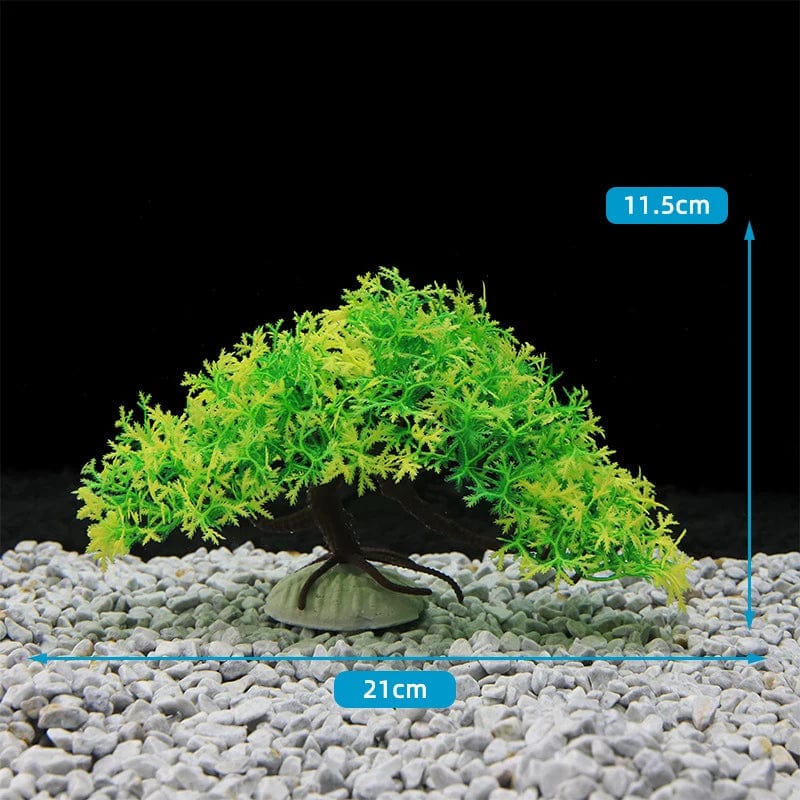 Fluorescerende akvarium dekor fisketank landskapskorall simulering korall ornament små undervanns verden landskap dekor | Skanto