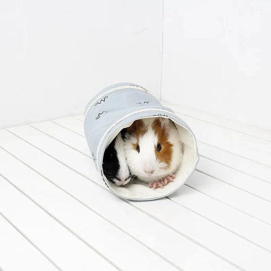 Norvo | Meerschweinchen Tunnel Rør Chinchilla Igel Nederlandsk Rattete Hamster Bur Tilbehør Supplie Bartagame Liten Dyr Soveplass Leketøy