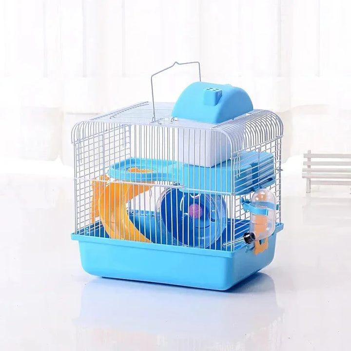 Hamsterbur Glamping Tilbehør Mus Leketøy Villa Lite Hus Skjul Hytte Plast Kattereise Ratt | Skanto