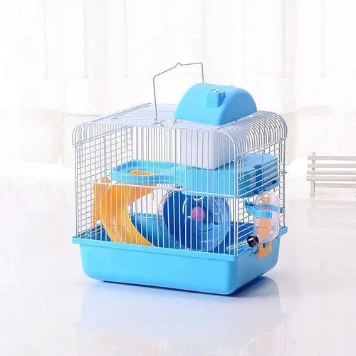 Hamsterbur Glamping Tilbehør Mus Leketøy Villa Lite Hus Skjul Hytte Plast Kattereise Ratt | Skanto