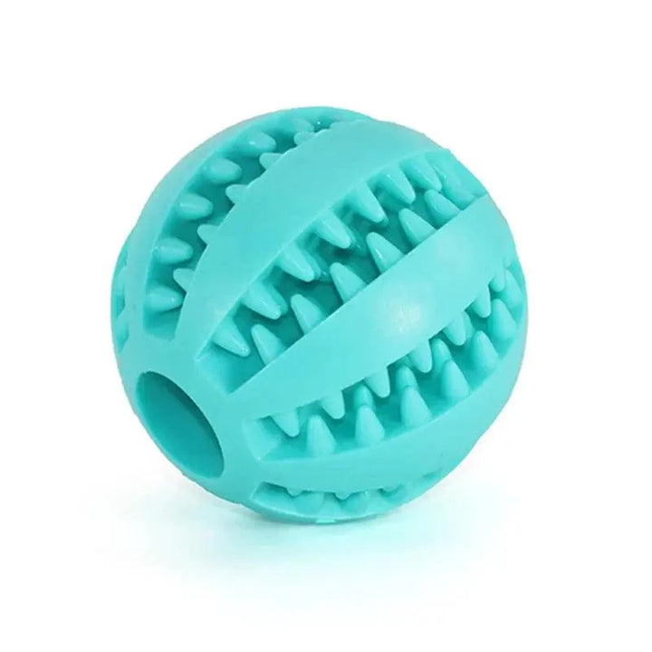 Hundematballer Katt hund leketøy Interaktive gummiballer for små store hunder Valp katt tyggleketøy Tannrens for kjæledyr | Skanto