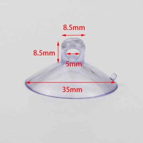10Pcs Svart Akvarium Sugekop Luftslangeholder Suger for Fisketank Pumpe Oksygen Luftslange Festeklem Tilbehør For Akvarium | Skanto