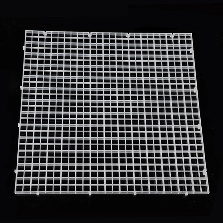 2stk Gravel Grid Isolasjonspanel Akvarium Separator Gratis Klipp Fiskebowl Skiller Filtreringsnett Rengjøringsverktøy Erstatningsdeler | Skanto