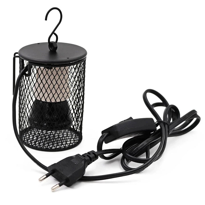 E27 Pet Heating Lamp for Turtle Snake Lizard Infrared Ceramic Emitter Heat Light 50W/75W/100W Reptile Lamp Reptile Light EU Plug | Skanto