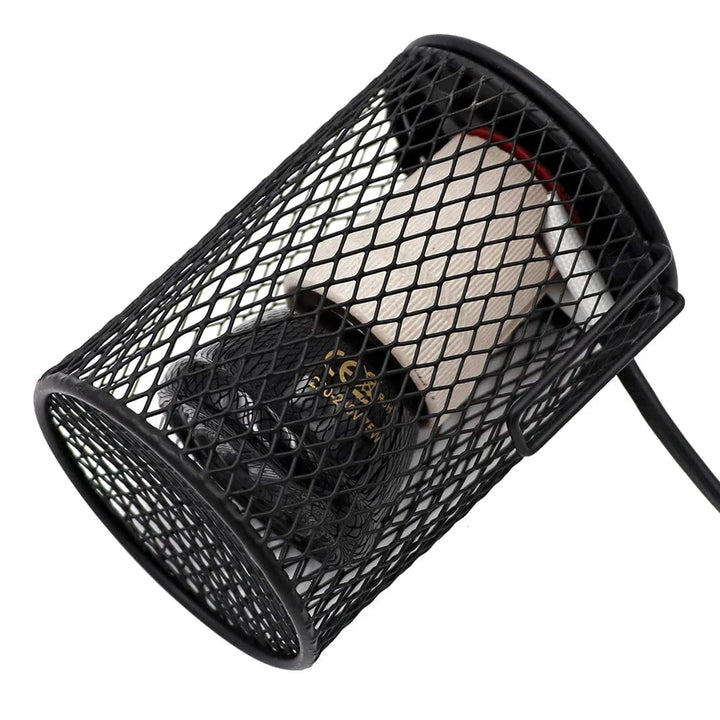 E27 Pet Heating Lamp for Turtle Snake Lizard Infrared Ceramic Emitter Heat Light 50W/75W/100W Reptile Lamp Reptile Light EU Plug | Skanto