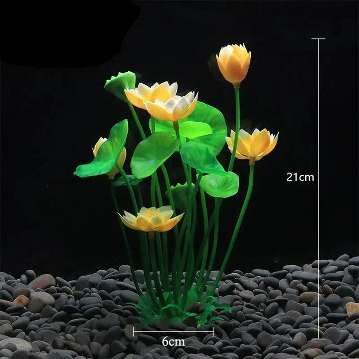 Fiskebowl Vannplante Dekorasjon Akvarium Dekor Aquatiske Planter Under Vann Plast Künstig Gress Tilbehør Husdyrforsyninger Hjem | Skanto