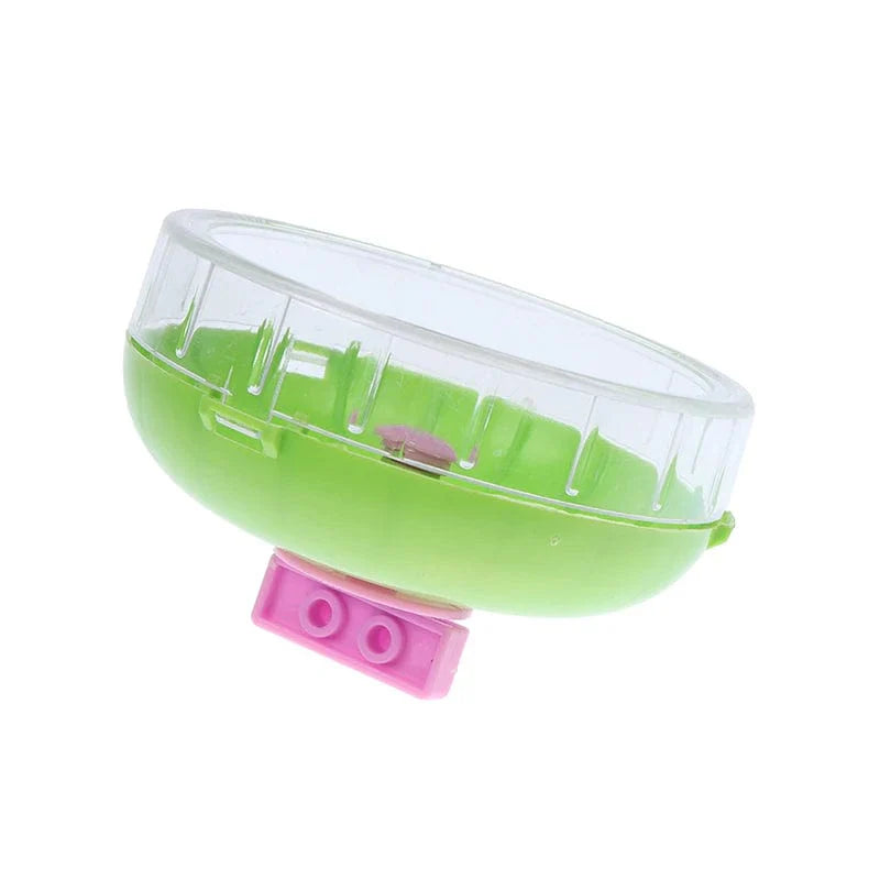 1 stk 11 cm Hamsterhjul Liten Dyr Løpedisk Leker Søt Plast Jogging Treningshjul Kattbur Tilbehør | Skanto
