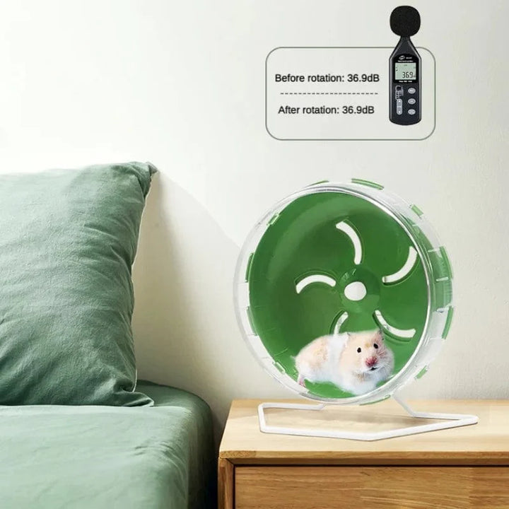 Hamster Sport Løpehjul Rotte Liten Gnager Mus Stille Jogging Hamster Gerbiler Trening Leketøy Hamster Tilbehør Rotte Leker | Skanto
