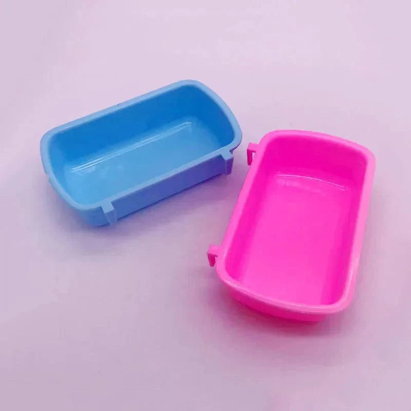 Hengende Plastisk Hamster Ekorn Matforsterker Små Kjæledyr Vann Drikkeskål Matbolle Kjæledyr Hamster Bur Produkt Tilbehør | Skanto