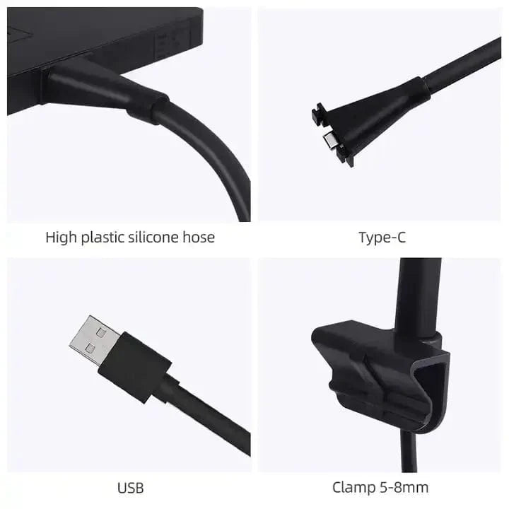 UKE AQUA USB akvarielampe Plant Grow Full spektrum LED Økologi Mikrolandskap lys Nano akvarielampe | Skanto