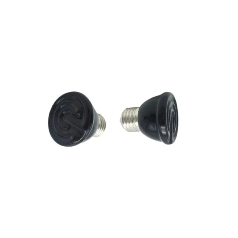 Mini Infrarød Keramisk Varme Lampe, Varmeutskiller Lyspære, Kjæledyr Reptil, Skilpadde Terrapin, Små Kjæledyr, 20W, 40W, 60W, 80W | Skanto