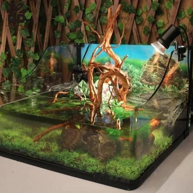 Norvo | Naturlig trestamme drivved akvarium fisk tank reptil sylinder røtter plante tre dekorasjon ornament tilbehør akvarium planter
