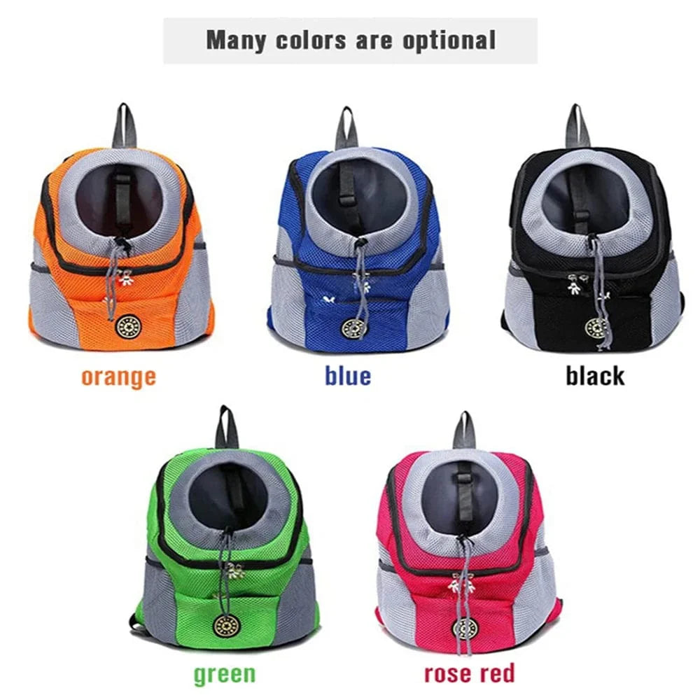 Pet Dog Carrier Bag Carrier For Dogs Backpack Portable Travel Breathable Dog Bag Outdoor Dog Carrier Bag Pet Carrying Supplies | Skanto