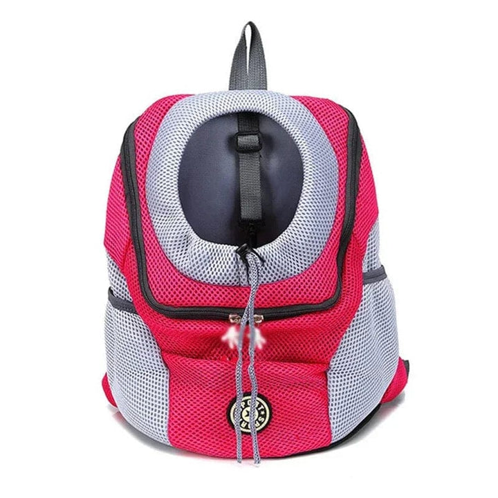 Pet Dog Travel Backpack Portable Outdoor Breathable Mesh Cat Puppy Double Shoulder Carrier Bag for Small Large Dogs Pet Supplies | Skanto