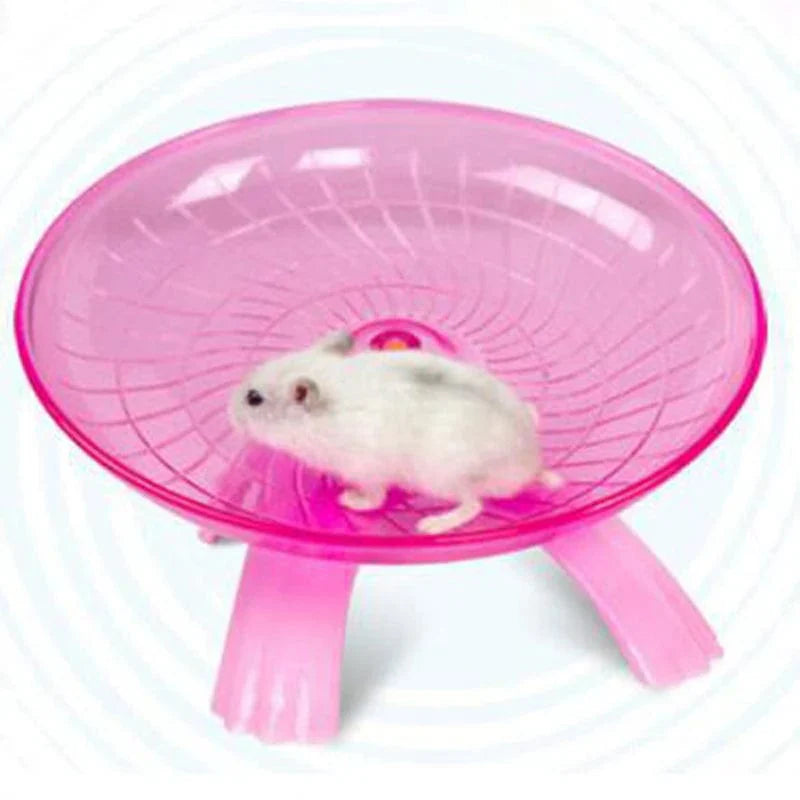 Pet Hamster Flygende Tallerken Trening Ekorn Hjul Hamster Mus Løpedisk | Skanto