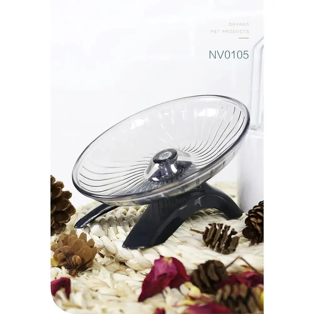 Pet Hamster Løpehjul Stille Flygende Tallerken Stålakselhjul Løpedisk Leker Bur Liten Dyr Hamster Tilbehør Drop Ship | Skanto