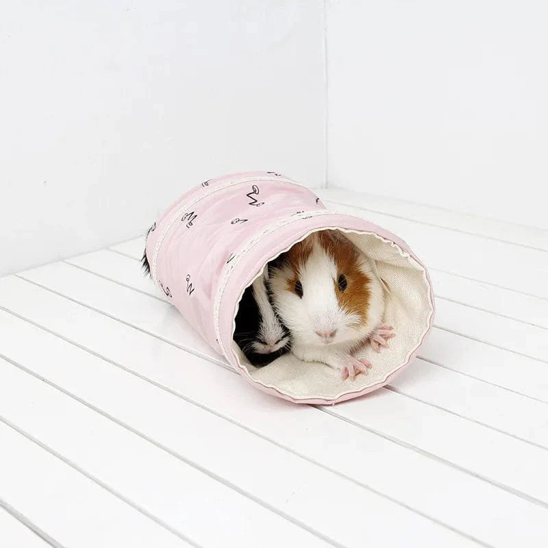 Norvo | Meerschweinchen Tunnel Rør Chinchilla Igel Nederlandsk Rattete Hamster Bur Tilbehør Supplie Bartagame Liten Dyr Soveplass Leketøy