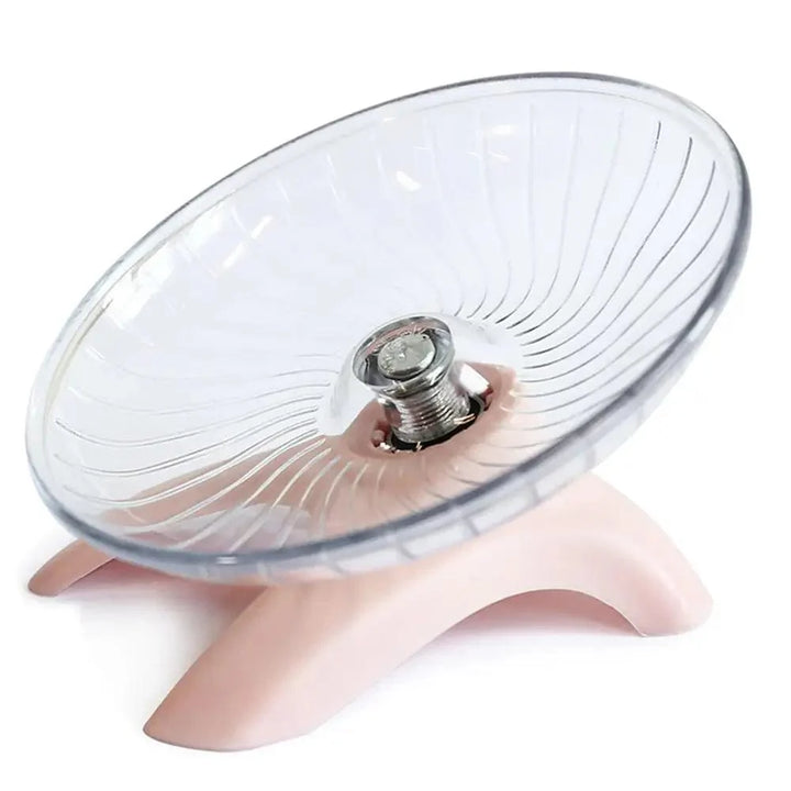 Pet Hamster Løpehjul Stille Flygende Tallerken Stålakselhjul Løpedisk Leker Bur Liten Dyr Hamster Tilbehør Drop Ship | Skanto