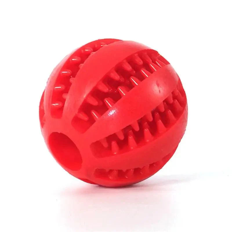 Hundematballer Katt hund leketøy Interaktive gummiballer for små store hunder Valp katt tyggleketøy Tannrens for kjæledyr | Skanto