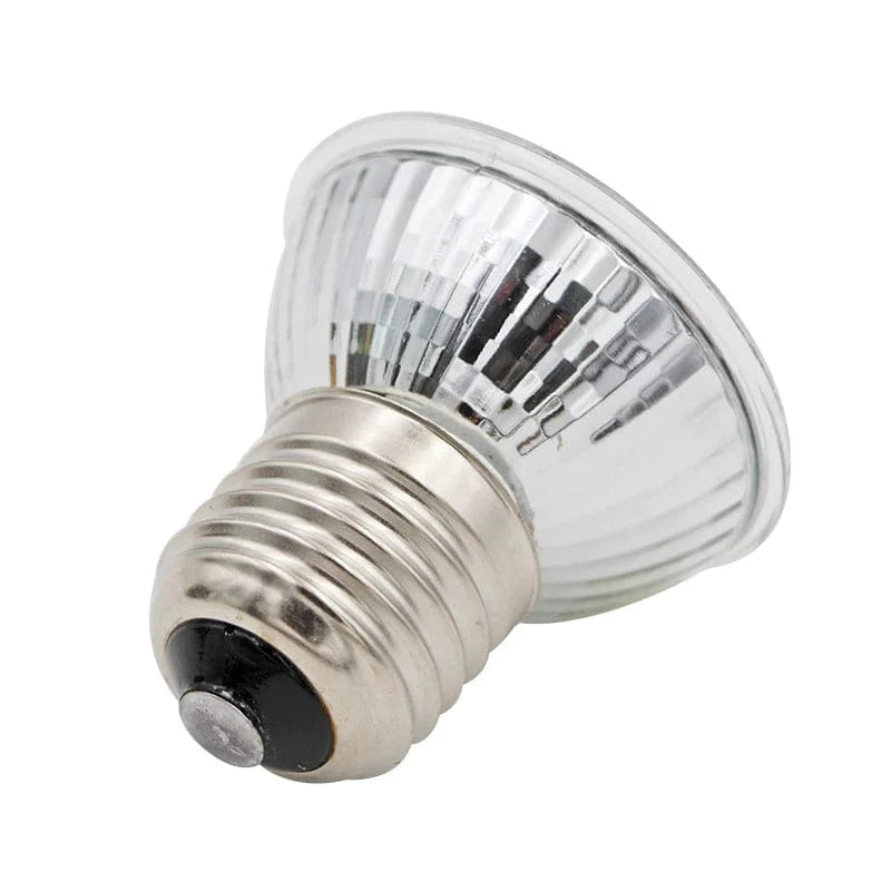 Reptil Lampe 25/50/75W UVA+UVB 3.0 Kjæledyr Varme Lampe Pære Skilpadde Basking UV Lys Pærer Amfibier Reptiler Temperaturkontroller | Skanto