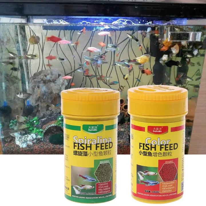 Spirulina Mat Tropical Fiskernæring For Akvariefisk Tank Fargeforsterket Mat | Skanto