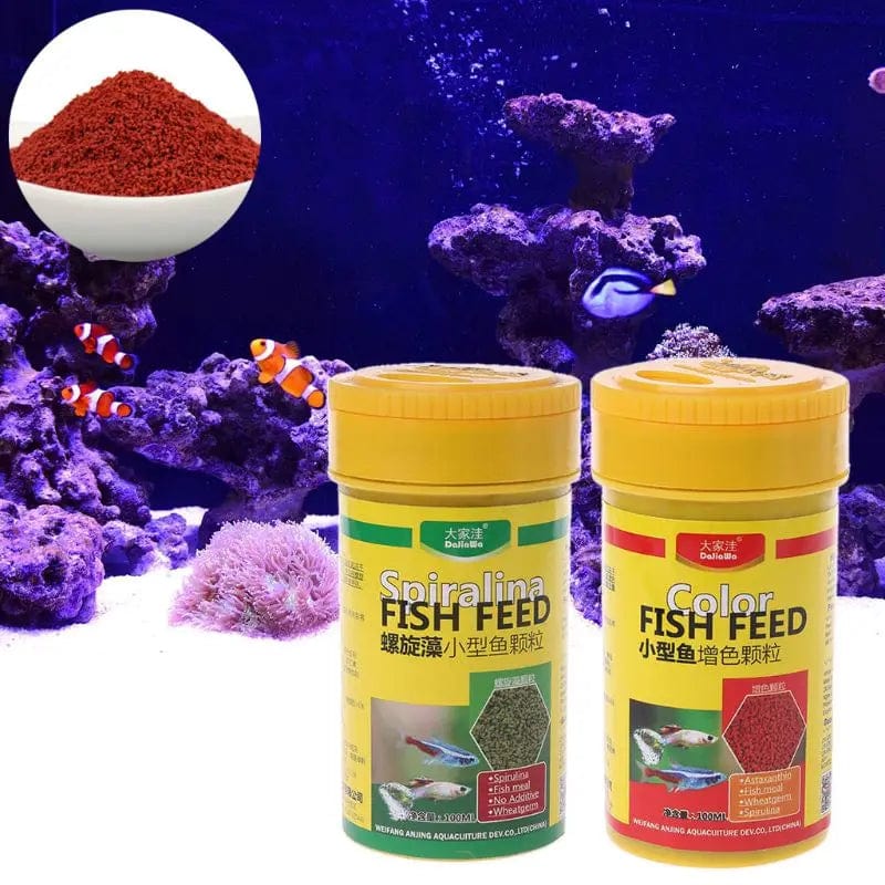 Spirulina Mat Tropical Fiskernæring For Akvariefisk Tank Fargeforsterket Mat | Skanto