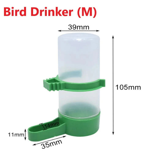 1/2/4PCS Vanningsautomat for Fugl Plast Mat Vann Feeding Automat Drinker Papegøye Kjæledyr Papegøye Drikke Kopp Skåler Kjæledyr Fugl Utstyr | Skanto