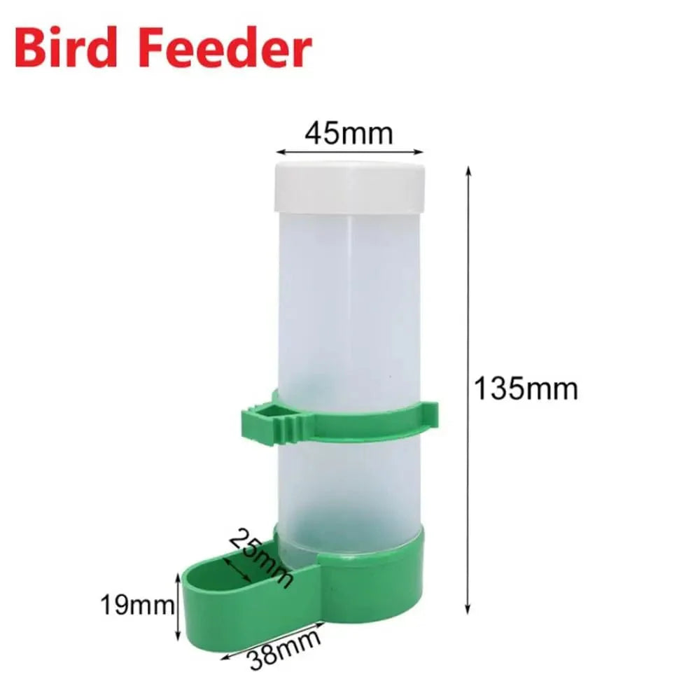 1/2/4PCS Vanningsautomat for Fugl Plast Mat Vann Feeding Automat Drinker Papegøye Kjæledyr Papegøye Drikke Kopp Skåler Kjæledyr Fugl Utstyr | Skanto