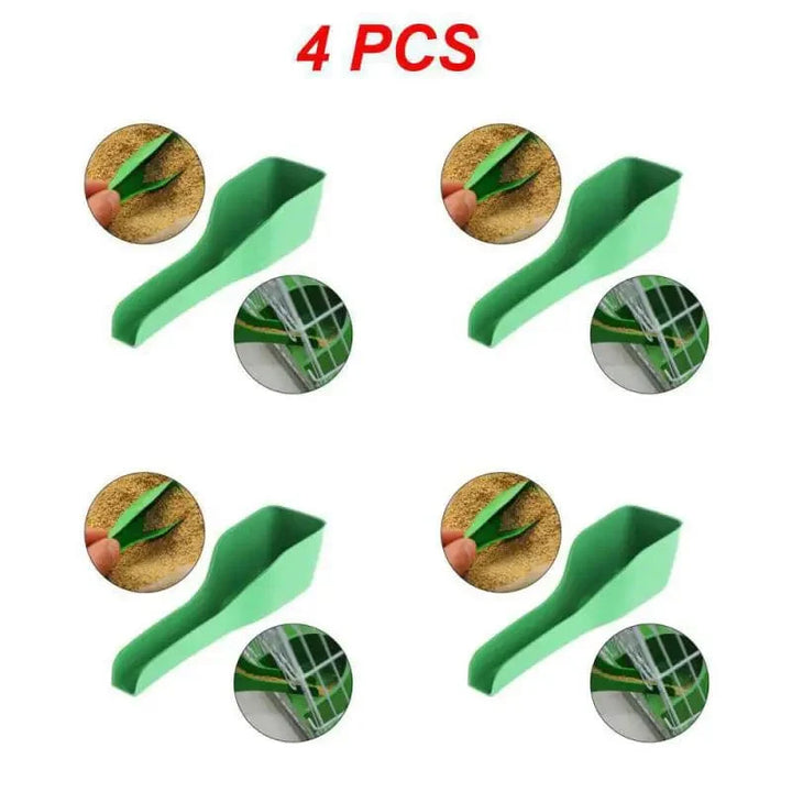 1/2/4PCS Vanningsautomat for Fugl Plast Mat Vann Feeding Automat Drinker Papegøye Kjæledyr Papegøye Drikke Kopp Skåler Kjæledyr Fugl Utstyr | Skanto