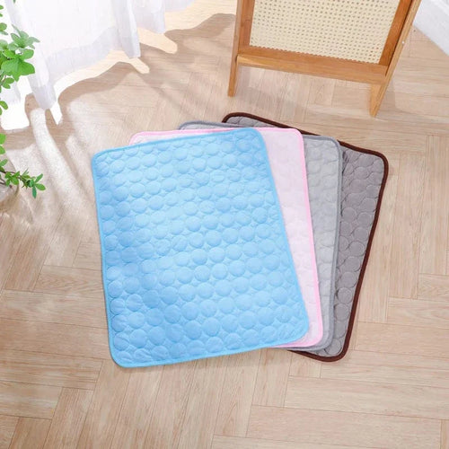 Sommerkjøling Pet Mat Gel Ice Pad for hunder katter Pustende myk kennel seng Antiskli varmt vær kjølig padde dyreforsyninger | Skanto