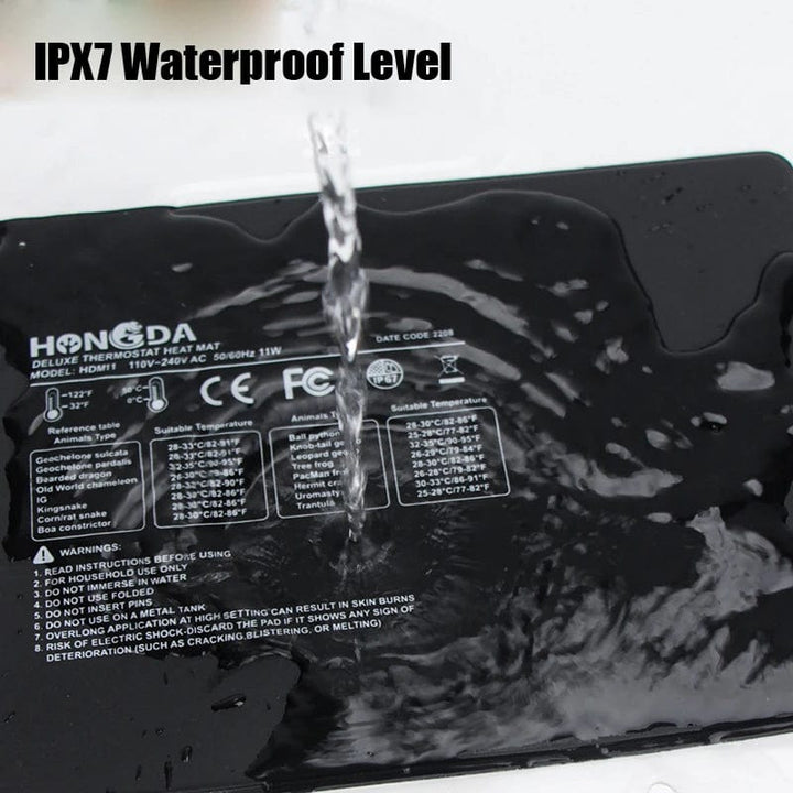 Terrarium Reptiler øgle Varmepute Klatre Kjæledyr Oppvarming Varmeputer Intelligent Justerbar Temperaturregulator Matter 110v/220v | Skanto